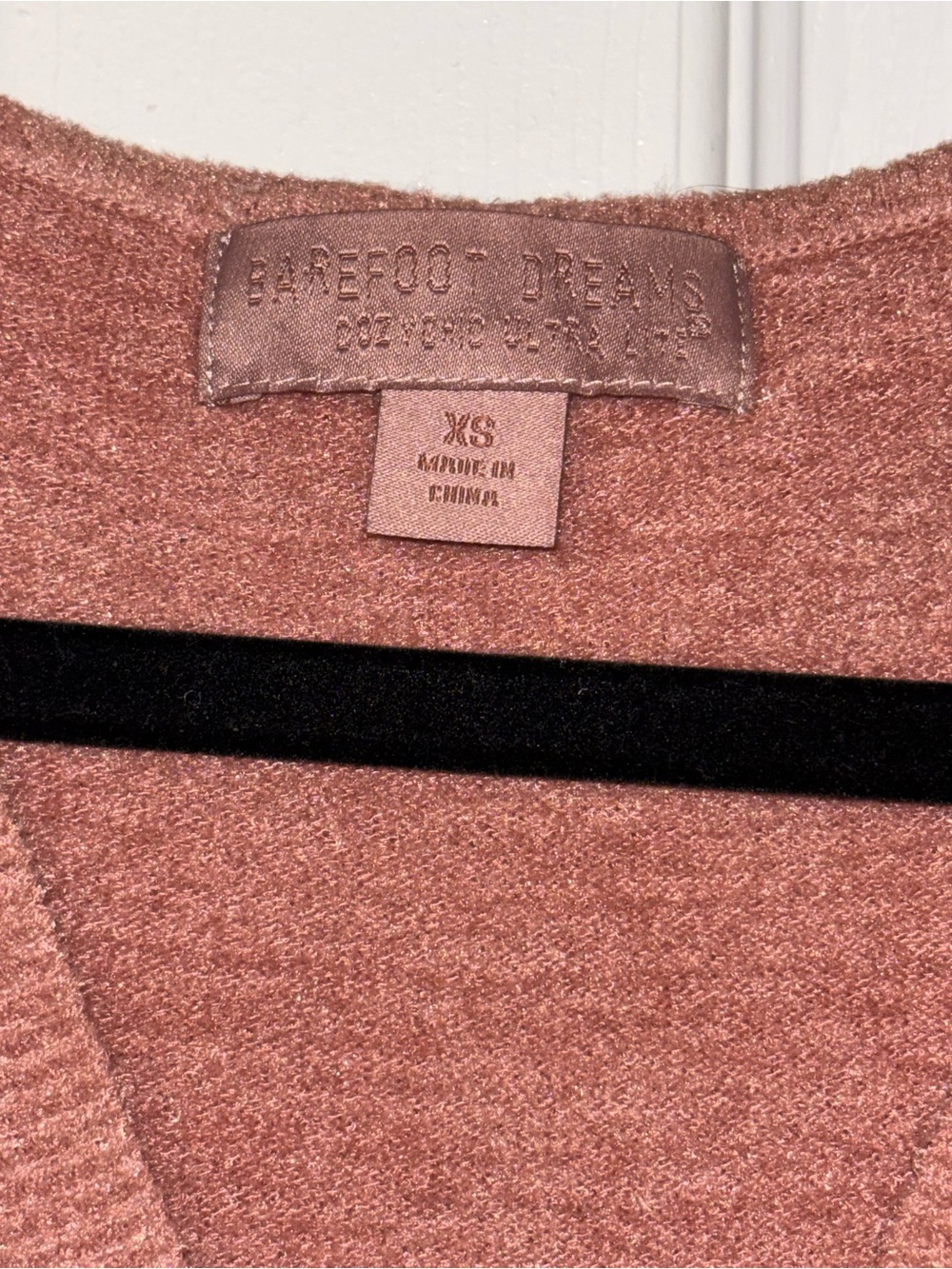 Barefoot Dreams CozyChic Ultra Lite in Pink Clay - Size XS - Picture 2 of 7